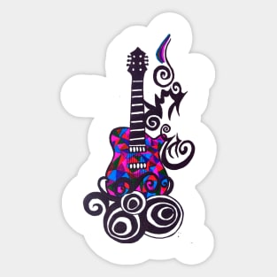 Travelers guitar Sticker